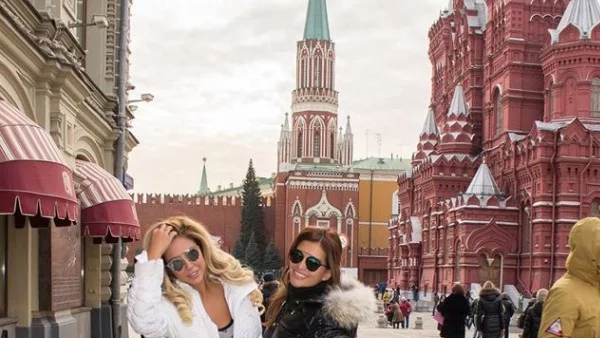 Андреа и Преслава в Москва (снимки)