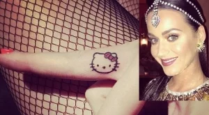 Кейти Пери с нова татуировка