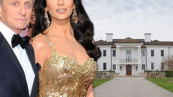 В новия дом на Катрин Зита- Джоунс и Майкъл Дъглас  