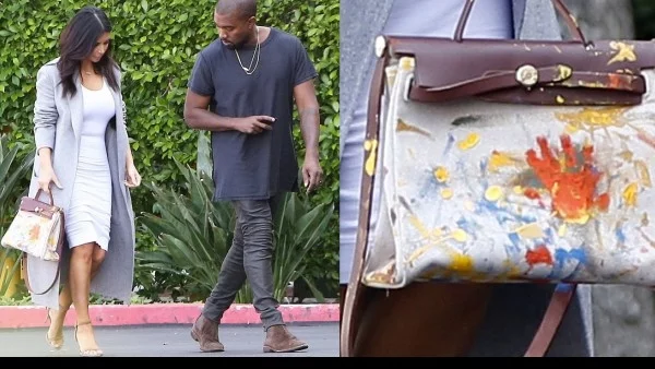 Ким Кардашиян показа чантата си от Норт