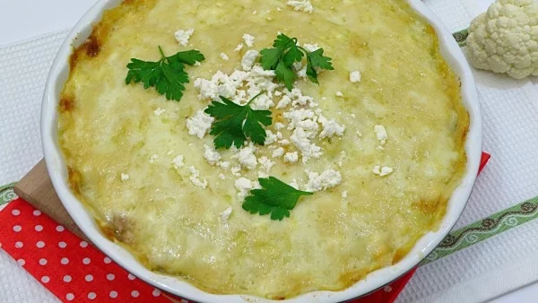 Венец с кайма и карфиол 