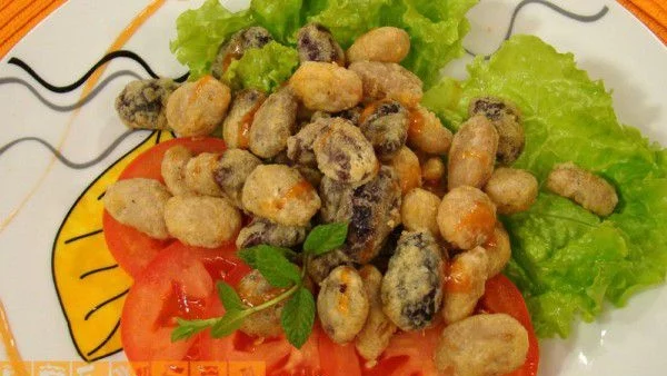 Паниран боб