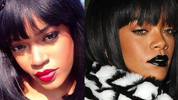    Запознайте се с двойничката на Риана