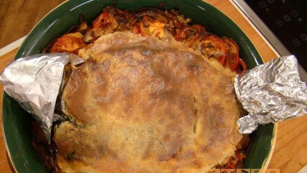 Печен шаран в сметанов сос