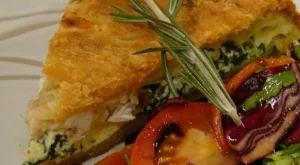 Пай с пиле, рикота и лимон