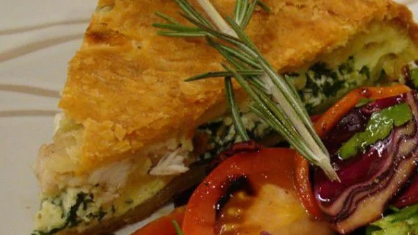 Пай с пиле, рикота и лимон