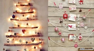 Направи си сама: Коледна елха на стената
