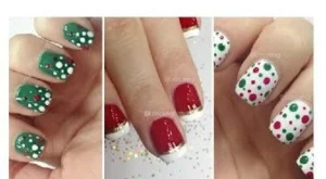 3 идеи за лесен коледен маникюр