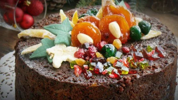 Английски коледен кейк 