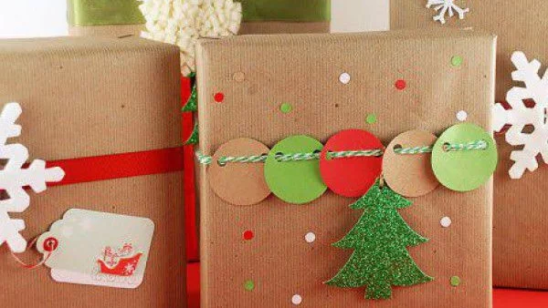 Идеи за опаковане на коледните подаръци