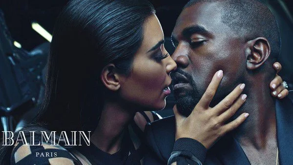 Ким и Кание за Balmain