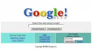 Как са изглеждали в началото най-посещаваните сайтове (снимки)