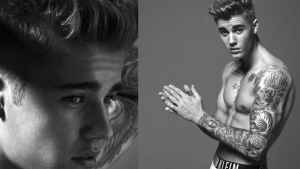 Бийбър лъсна по бельо