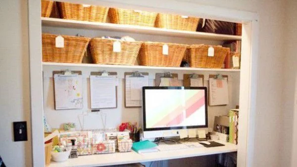 Как да превърнете килера си в работно място