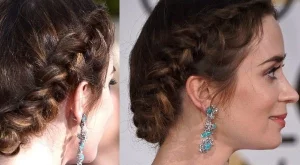 Прическа като на Емили Блънт от Златните глобуси