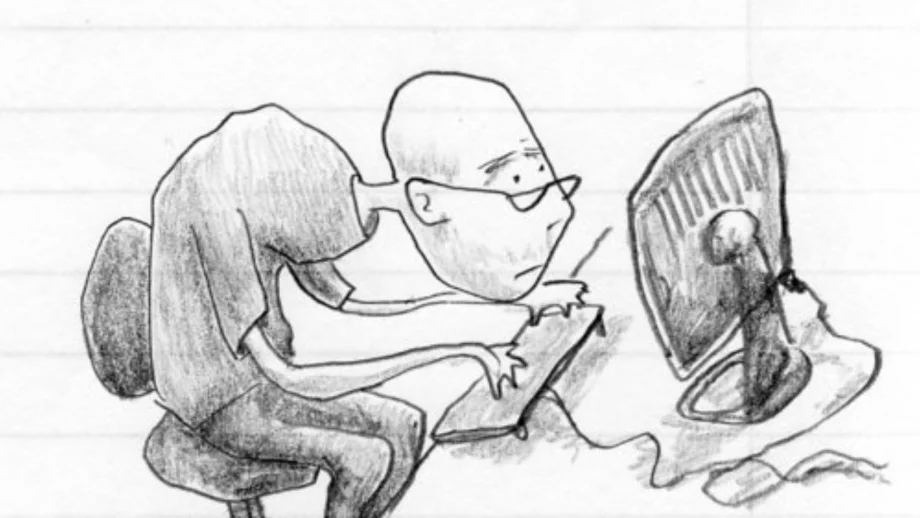 Как да поправим стойката си пред компютъра (видео)