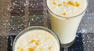 Смути с ананас, портокал и кокос