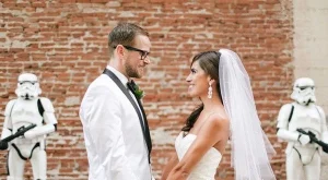 Сватба, вдъхновена от  "Междузвездни войни"