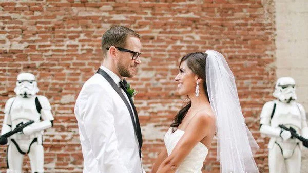 Сватба, вдъхновена от  "Междузвездни войни"