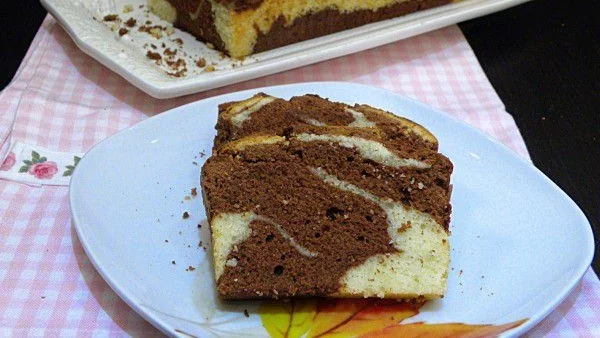 Кекс с шоколад и кокос