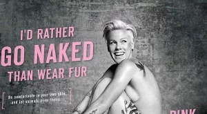 Пинк гола в защита на животните