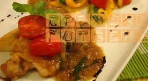 Пилешки пържоли с босилек