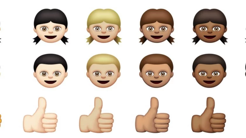 Новите емотикони на Apple уважават расовите различия