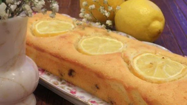 Лимонов кекс с шоколад