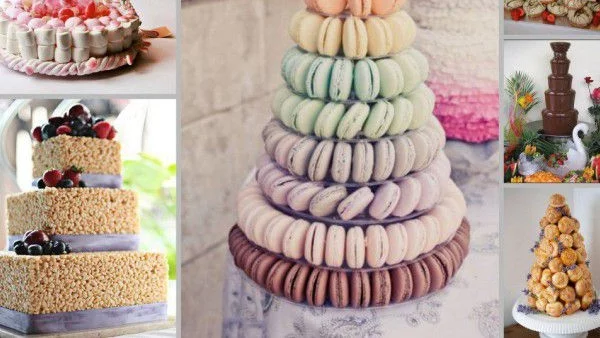 8 алтернативни сватбени торти