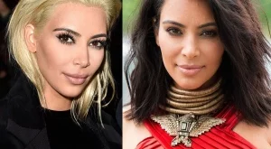 Как ви харесва повече Ким: Като блондинка или брюнетка?