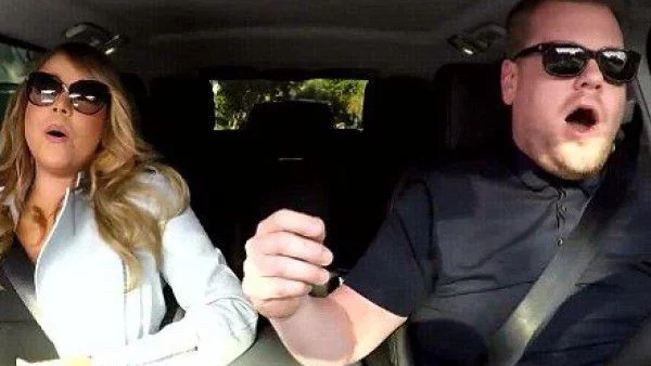 Караоке в колата с Марая Кери (видео)