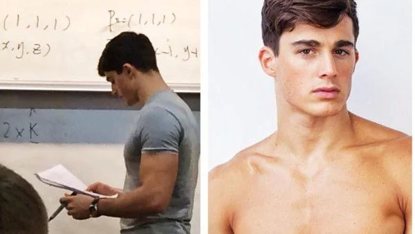 Най-горещият учител по математика