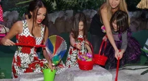 Стефано Габана постна снимка на Николета и Никол