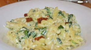 Паста със спанак 