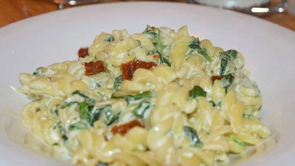 Паста със спанак 