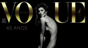 Жизел Бюндхен чисто гола за Vogue