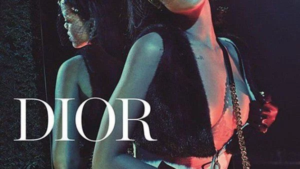 Първи снимки на Риана като лице на Dior