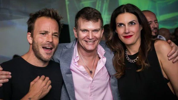 Били Зейн и Стивън Дорф купонясват в столичен клуб