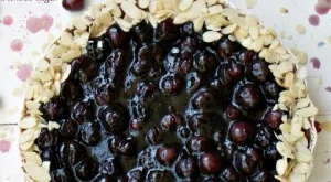 Черешов тарт с маскарпоне