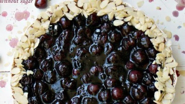 Черешов тарт с маскарпоне