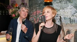 Куп родни звезди на откриването на нов ресторант 