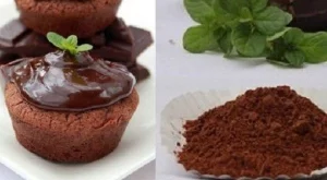 Шоколадови кексчета с мента и лайм