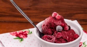 Здравословен домашен сладолед с горски плодове