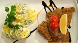 Телешко с орехова коричка 