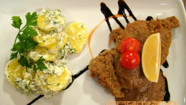 Телешко с орехова коричка 