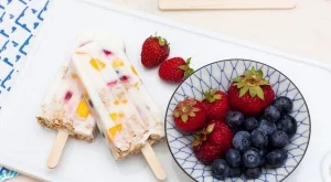 Здравословна закуска на клечка