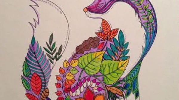 Борим стреса с книги за оцветяване