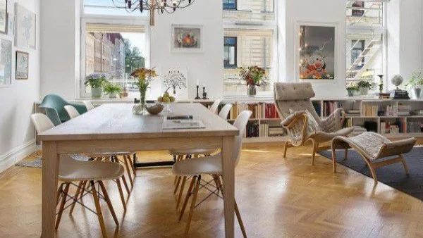 Как да декорираме хола в скандинавски стил