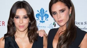 Вики Бекъм дава модни съвети на Ева Лонгория