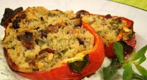 Пълнени чушки с кускус